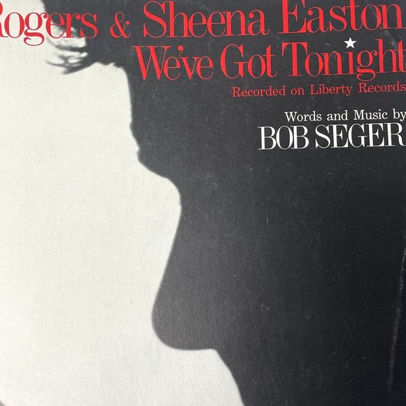 Weve Got Tonight Kenny Rogers Sheena Easton Sheet Music 1978 Country Song Book u - Picture 2 of 6